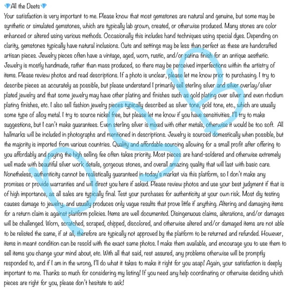 Labradorite and Apatite Necklace and Earrings Silver Set Vintage Style New - Picture 12 of 13